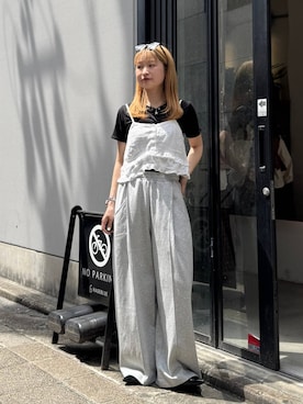 サヤノさん（レディース・159cm）の春コーディネート