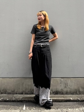 サヤノさん(レディース・159cm)の夏コーディネート