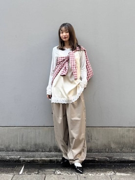 サヤノさん（レディース・159cm）の春コーディネート