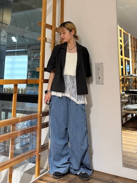サヤノさん(レディース・159cm)の夏コーディネート