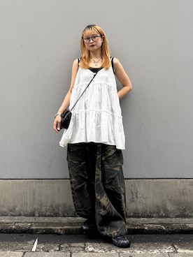 サヤノさん（レディース・159cm）の夏コーディネート