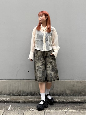 サヤノさん(レディース・159cm)の夏コーディネート