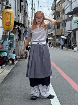 サヤノさん(レディース・159cm)の夏コーディネート