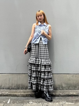 サヤノさん(レディース・159cm)の夏コーディネート