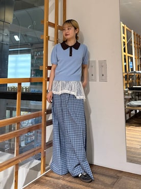 サヤノさん(レディース・159cm)の夏コーディネート