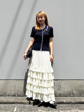 サヤノさん(レディース・159cm)の春コーディネート