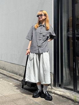 サヤノさん(レディース・159cm)の夏コーディネート