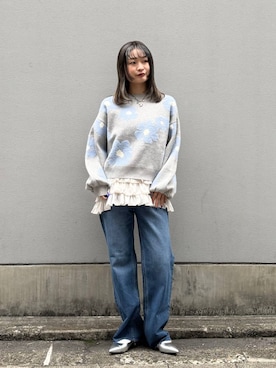 サヤノさん(レディース・159cm)の春コーディネート