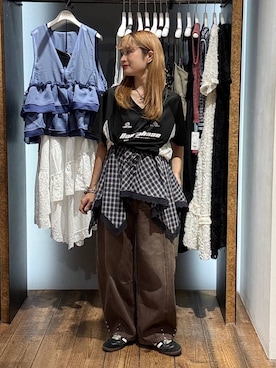 サヤノさん（レディース・159cm）の夏コーディネート