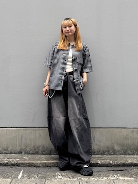 サヤノさん（レディース・159cm）の夏コーディネート