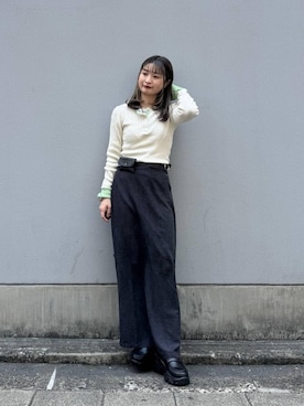 サヤノさん（レディース・159cm）の春コーディネート