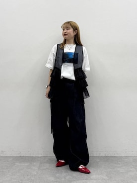 サヤノさん（レディース・159cm）の夏コーディネート