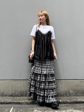 サヤノさん(レディース・159cm)の夏コーディネート
