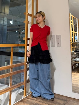 サヤノさん（レディース・159cm）の夏コーディネート