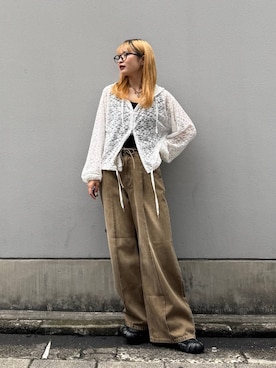 サヤノさん(レディース・159cm)の夏コーディネート