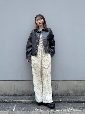 サヤノさん（レディース・159cm）の春コーディネート