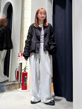 サヤノさん（レディース・159cm）の秋コーディネート