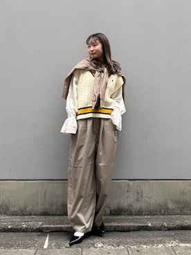 サヤノさん（レディース・159cm）の春コーディネート