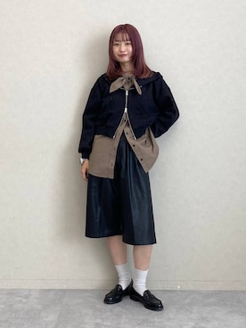 サヤノさん(レディース・159cm)の秋コーディネート