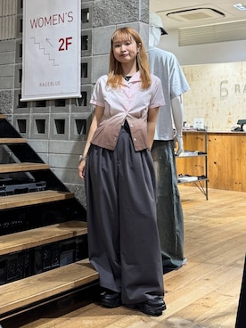 サヤノさん(レディース・159cm)の夏コーディネート