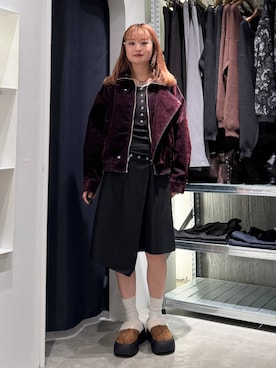 サヤノさん(レディース・159cm)の秋コーディネート