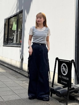 サヤノさん（レディース・159cm）の夏コーディネート