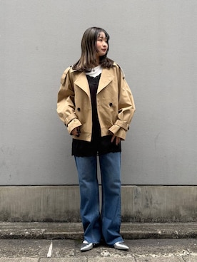 サヤノさん（レディース・159cm）の春コーディネート