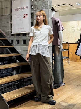 サヤノさん(レディース・159cm)の夏コーディネート