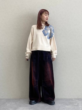 サヤノさん（レディース・159cm）の秋コーディネート