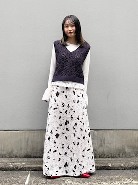 サヤノさん（レディース・159cm）の春コーディネート