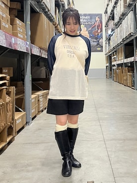 「SESTO（セスト）のアイテム」を使った、ayaka154cmさん（レディース・154cm）の冬コーディネート