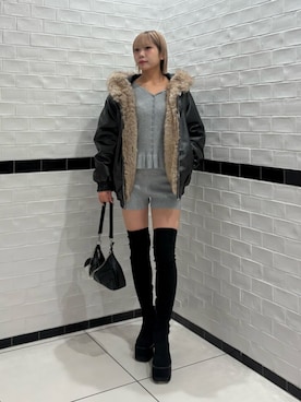 尾辻萌々子さんのコーディネート