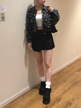 尾辻萌々子さん(レディース・165cm)の秋コーディネート