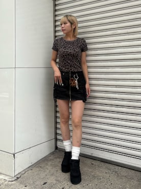 尾辻萌々子さん(レディース・165cm)の夏コーディネート