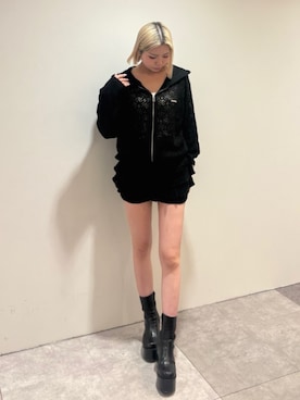 尾辻萌々子さん(レディース・165cm)の春コーディネート