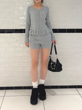 尾辻萌々子さんのコーディネート