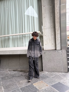 「DANKE SCHON（ダンケシェーン）のアイテム」を使った、瑛紀さん（メンズ・178cm）の夏コーディネート