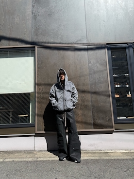 「DANKE SCHON（ダンケシェーン）のアイテム」を使った、瑛紀さん（メンズ・178cm）の春コーディネート