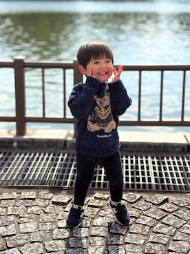 ひゅーくんの日常さん（キッズ・90cm）の春コーディネート