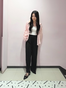 「classicalelf（クラシカルエルフ）のアイテム（その他パンツ）」を使った、かえでさん（レディース・148cm）の秋コーディネート