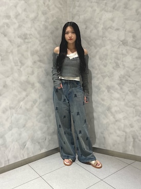 「EMODA」｜かえでさん（レディース・148cm）の春コーディネート