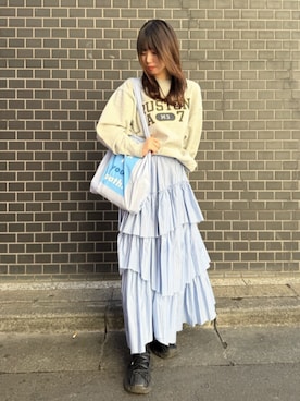 齊須萌愛さん（レディース・162cm）の冬コーディネート