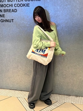 齊須萌愛さん（レディース・162cm）の冬コーディネート