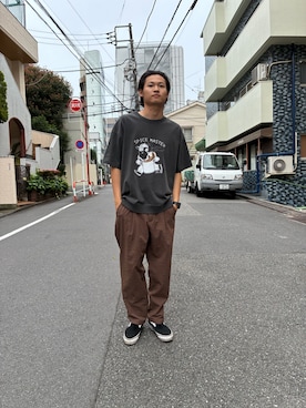 ふじさん（メンズ・176cm）の夏コーディネート