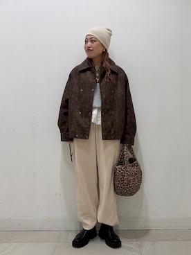 nene.さん（レディース・158cm）の冬コーディネート