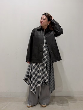 nene.さん(レディース・158cm)の冬コーディネート