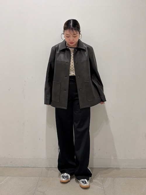 ROSE BUD（ローズバッド） ブルゾン アウター FAUX LEATHER JACKET
