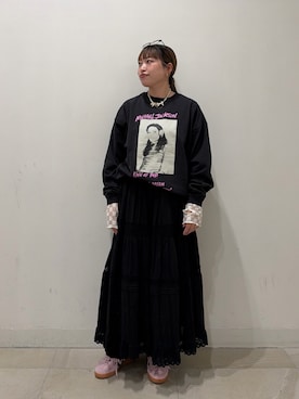 nene.さん(レディース・158cm)の冬コーディネート