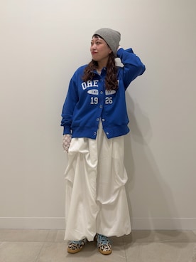 「ROSE BUD（ローズバッド）のアイテム（トップス）」を使った、nene.さん（レディース・158cm）の春コーディネート