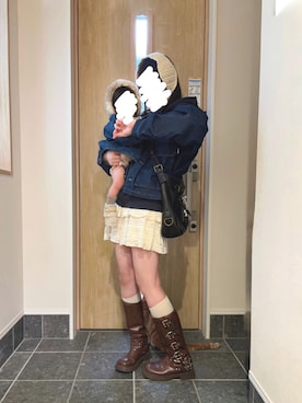 「アイテム（ソックス/靴下）」を使った、momoka🍑さん（レディース・167cm）の秋コーディネート